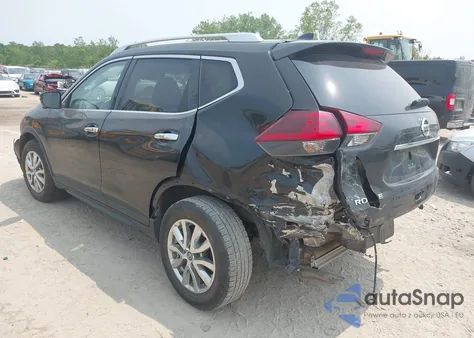 2019 Nissan Rogue Sv из США, поврежденный, VIN KNMAT2MT3KP504340